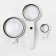 Lupa with backlight, removable lenses 85.70.35mm