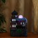 Fountain "House with Terrace" 15x20x28 cm (with backlight)