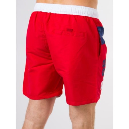 Male ISee shorts, size 52, red color, blue-2