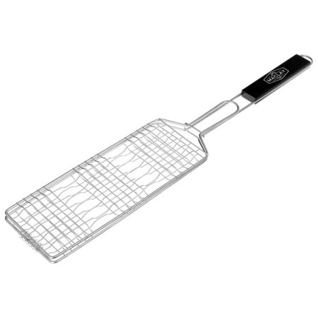 Ground grill for fish Maclay, 31x12 cm, stainless steel, for barbecue-6