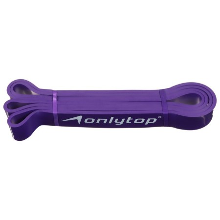 Espander multifunctional tape onlytop, 208x3.2x0.5 cm, 15-40 kg, purple color-3