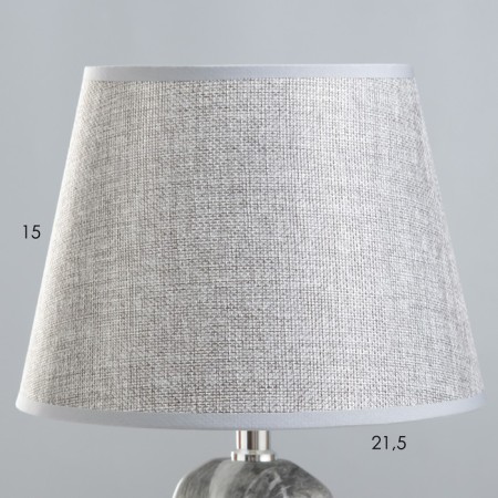 Board Lamp "Andry" E14 40W gray 23x23x39 cm Risalux-2