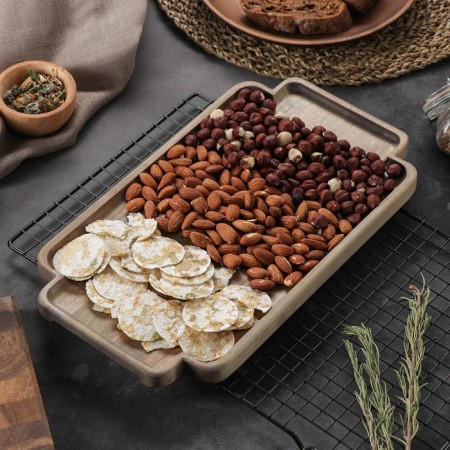 ADELICA tray, 35 × 20 × 1.8 cm, secret handles, soaked in oil, array of birch-1