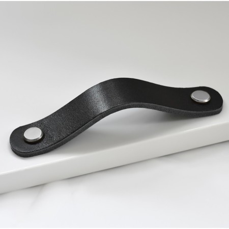 Cappio RSC010 handle handle, leather, m/o 96 mm, black color black-3