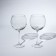 Set of glass glasses for the wine "Eden", 650 ml, 2 pcs