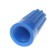 Clutch connecting DüWI SIZ-2, 2.5x4.5 mm2, isolating, blue, 10 pcs.