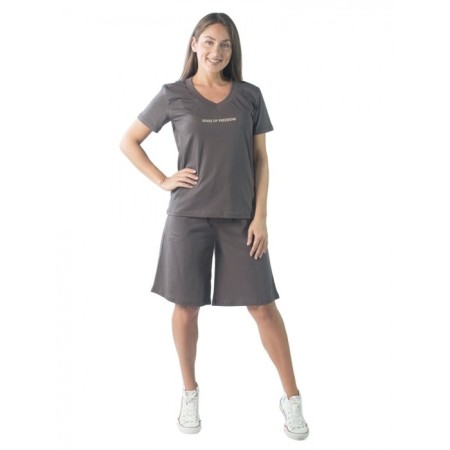 Women's costume Sense of Freedom, size 46, brown color