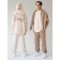 Baby trousers, height 116 cm, coffee color