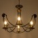 Calates "Floa" 4he14 40W black and gold 60x73x60 cm Bayerlux