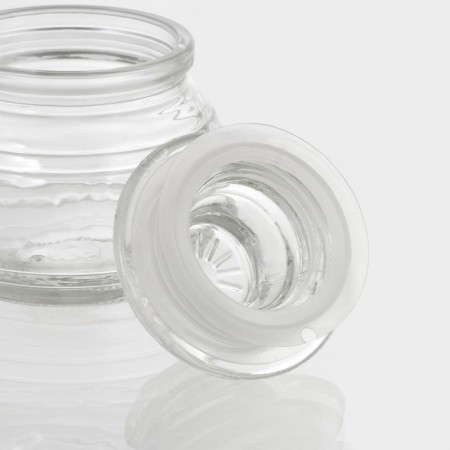 Glass Bank for bulk products "Barrel", 130 ml, 8 × 8.8 cm-2