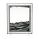 Sanding clock-picture, 30 x 25 cm, anti-stress, black sand