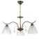 Kobeia chandelier 3x40W E27 bronze 53x53x92 (52) cm