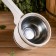 Banch for a bath of linden 0.9l, 51 cm, stainless insert, with a horizontal handle