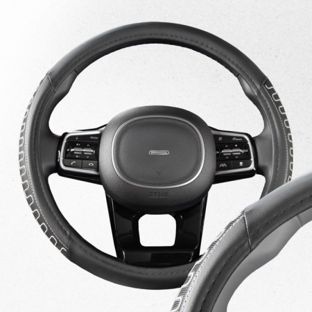 SkyWay braid, eco-leather, Combo-10 m, black-gray, S01102470