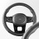 SkyWay braid, eco-leather, Combo-10 m, black-gray, S01102470
