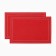 A set of decorative napkins Ethel "Style" central red 30x40 ± 5cm-2 pcs, felt