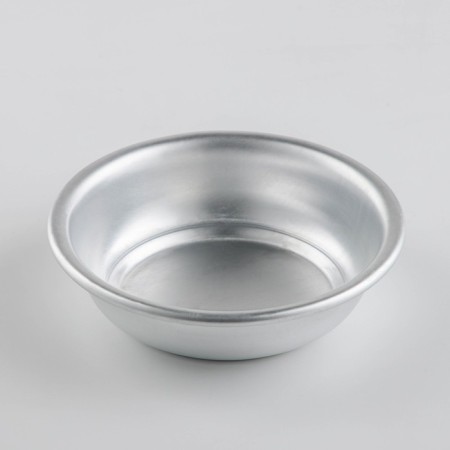 Aluminum bowl, 500 ml, d = 16 cm, chrome color-1