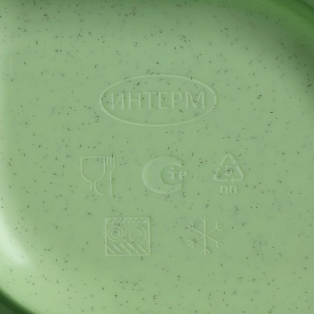 Shane -sauced dish 30.3 × 21 × 2.5 cm, olive color-5