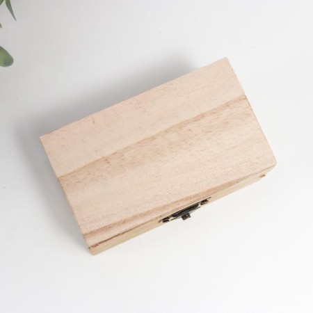 Casket wood under the painting "rectangular" 5.5x10x6 cm-8