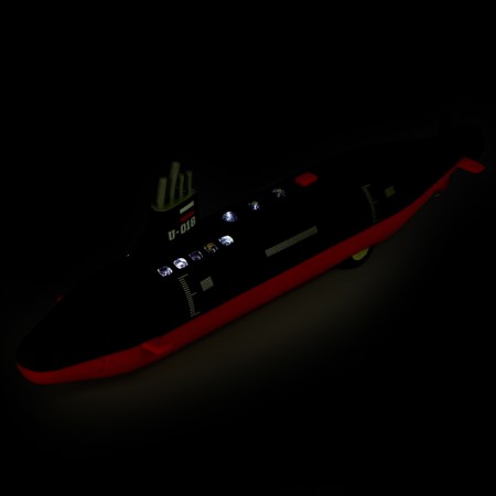 Submarine, metal, light, sound, inertia-4