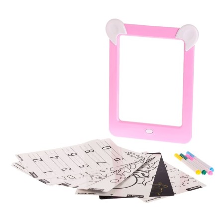 3D “Bunny” drawing tablet, with handles and cards, mix color-1