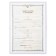 The folder for the birth certificate "First Document", A5.