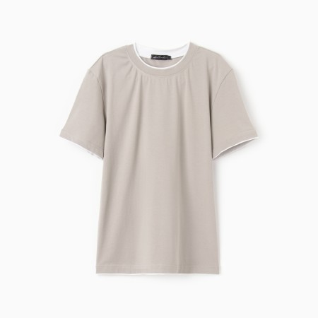 T -shirt male, gray color, size 48