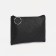 Women's wallet with lightning, black color