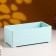 Kashpo wooden "Provence" 23x12.5x9 cm gray-blue