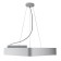 LED LED GEOMETRIA DELTA 30W 4000K 2100LM IP40 60x60x8 White
