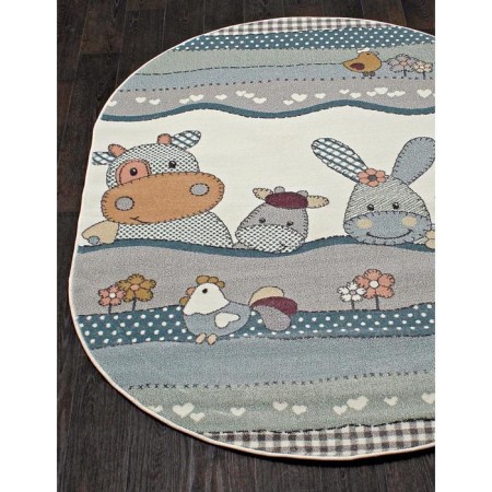 Oval carpet Merinos Sofit, size 120x180 cm, color Light Cream
