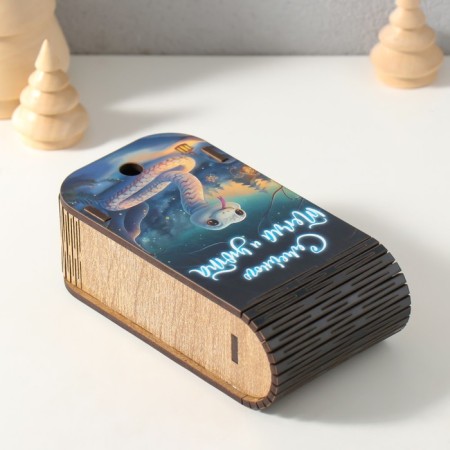 Broke-Kniga "Snake. Family heat" 13x7x4 cm-3