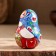 Nevalyashka "Basket with flowers" 11cm