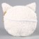 Children's soft bag "kitten", 15*13 cm, white color
