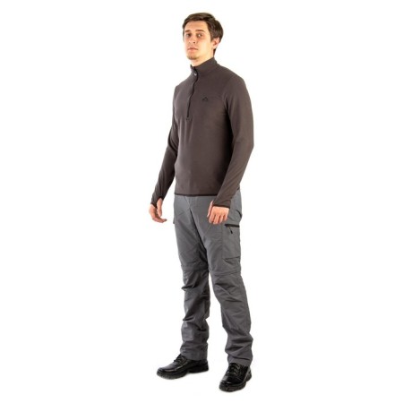 Payer Sweatshirt "Tachu", fleece 150g, graphite, rr 60-62 Height 170-176-3