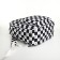 Youth backpack from textiles, 4 pockets, white/black color