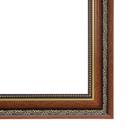 Frame for paintings (mirrors) 30 x 40 x 3.3 cm, plastic, dorothy, brown-1