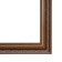 Frame for paintings (mirrors) 30 x 40 x 3.3 cm, plastic, dorothy, brown