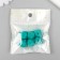 Busina silicone "polyhedron" dark green d = 1.4 cm