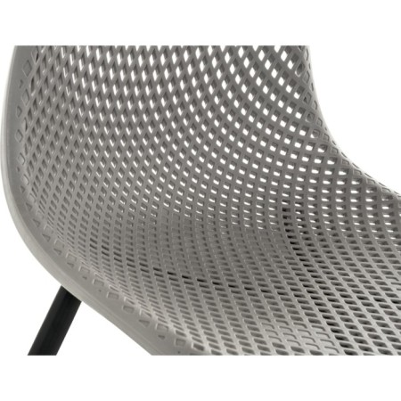 STULL OF A METAROCAC VERO Metal/Plastic, Black/Gray 47x52x84 cm-6