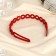 Malena hair rim Zig Poop, 1.7 cm, mix