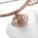 Ceiling chandelier "Natalie" 3x40W E27 Color: Gold