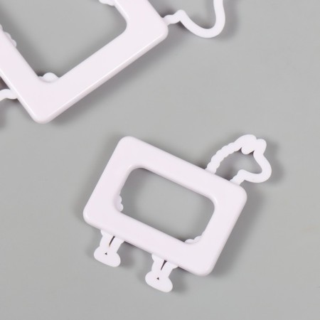 Cutters for alpaca polymer clay set 2 pcs 5.9x4.9 cm 9.7x8.3 cm-2
