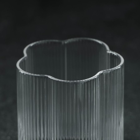 Fleur glass, 260 ml, 7 × 8 cm, glass, transparent-2