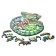 Ewa wooden puzzle, chameleon, 26 × 20 cm, puzzle