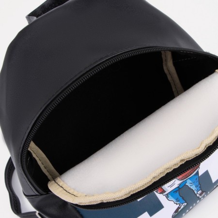 Baby backpack on lightning, blue color-8