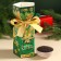 Black tea "Happy New Year" with mint, in a box of candy. 100 g.