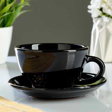 Tea couple "Gift" 0.3l / 16cm, ladybug-1