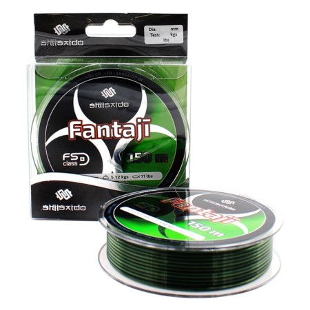 SHII SAIDO Fantaji, L-150 m, D-0.331 mm, Test-7.83 kg, black and green