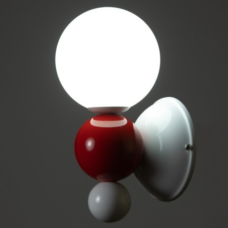 Luigi lamp LED 7W 3000-6000K white-red 12x25 cm-2